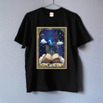 FANTASTIC STORY柄 Tシャツ BLACK（men&women）