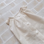 再販🌸犬服S フレンチスリーブ スモックチュニック  バックオープン(背中開き)✨送料無料✨