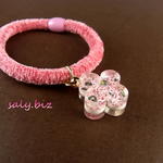 saly☆かわいいお花のヘアゴム