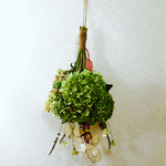ルナリア&紫陽花&薔薇のスワッグ~10種類の花束