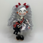 ハンドメイドドールチャーム　バックチャーム　お人形