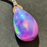🌈B品ハイオパユニコーンオーロラペンダント🩵🌈