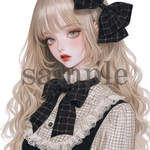 オリジナル人物ステッカー♡No.212