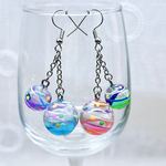 [[受注生産]] ダブルヨーヨーピアス/ヨーヨーイヤリング  水風船/水ヨーヨー/縁日/夏祭り/花火大会/浴衣/夏