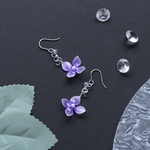 雨粒と紫陽花＊淡紫