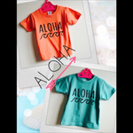 ALOHA SURF 20cm Tシャツ用 アイロンシート  