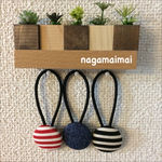 ♪いつも一緒♪カジュアルなヘアゴムたち