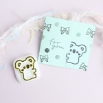 だっこコアラ 消しゴムはんこ