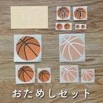 【✨リニューアル】🏀バスケットボールシールおためしセット