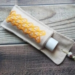 *セール*リップケース(ビーズ/orange#741)