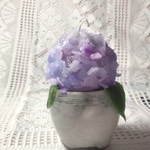 紫陽花キャンドル