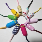 「sugi様専用(おまとめ)」ハンドメイド　ぽっとん落とし　ペットボトルポン　ペットボトルぽん ねずみ10匹