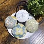 【今だけ】ミナペルホネン　ハンドメイド　くるみボタン　ヘアゴム  4つセット　650