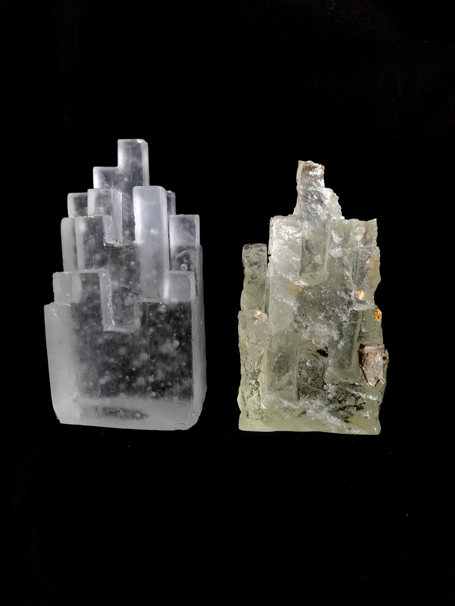 ガラス作家　佐伯泰典作　紫陽花　ぐい呑　パートドヴェール 紫陽花ぐい呑 ガラス作家 佐伯泰典作 パートドヴェール | iichi