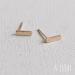 【受注制作】 - K10 - Flat Bar ピアス