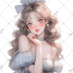 オリジナル人物ステッカー
