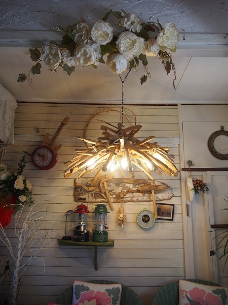 流木シャンデリア t-5034 - ZIGEN9999'S GALLERY | minne byGMOペパボ