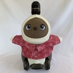 ラボット用　アロハシャツ　ピンク