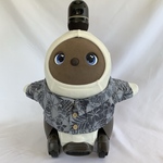 ラボット用　アロハシャツ　グレー