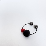 🆕 [片耳イヤカフ] 　No303 RED