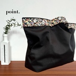 たためるエコバッグ　small foldable bag ハンドメイド　ハンドバッグ　トートバッグ　　大人かわいい　プレゼント　花柄