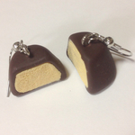 ひんやり⁈チョコアイスのピアス