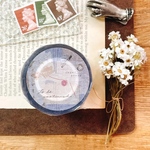 ★5月新入荷★[小行星] [XX-013] 紙的詩歌: 未完待續(Paper poems: to be continued)クリアPETテープ 切り売り(約5cm x 100cm)