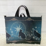ねこちゃん 星座 星 レッスンバッグ 手提げ てさげ 女の子 男の子