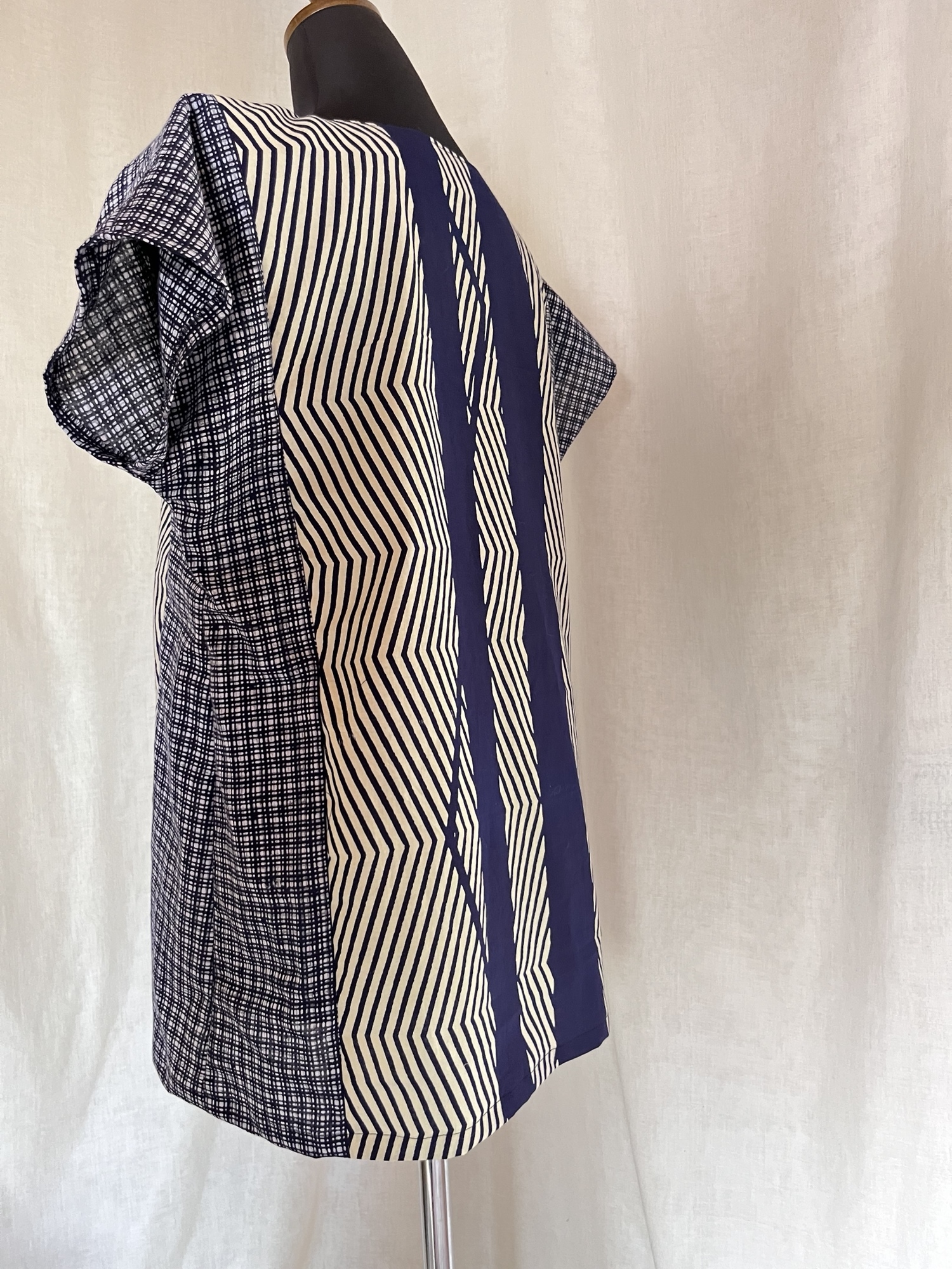 着物リメイクno.2969★ 注染浴衣リメイク・みやこ染め　チュニック 着物リメイクno.2969☆ 注染浴衣リメイク・みやこ染め チュニック