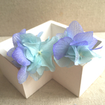 紫陽花ピアス＊