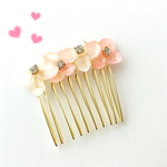 (送料無料)あじさいヘアコーム