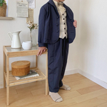 SAMPLE SALE セットアップ　ネイビー