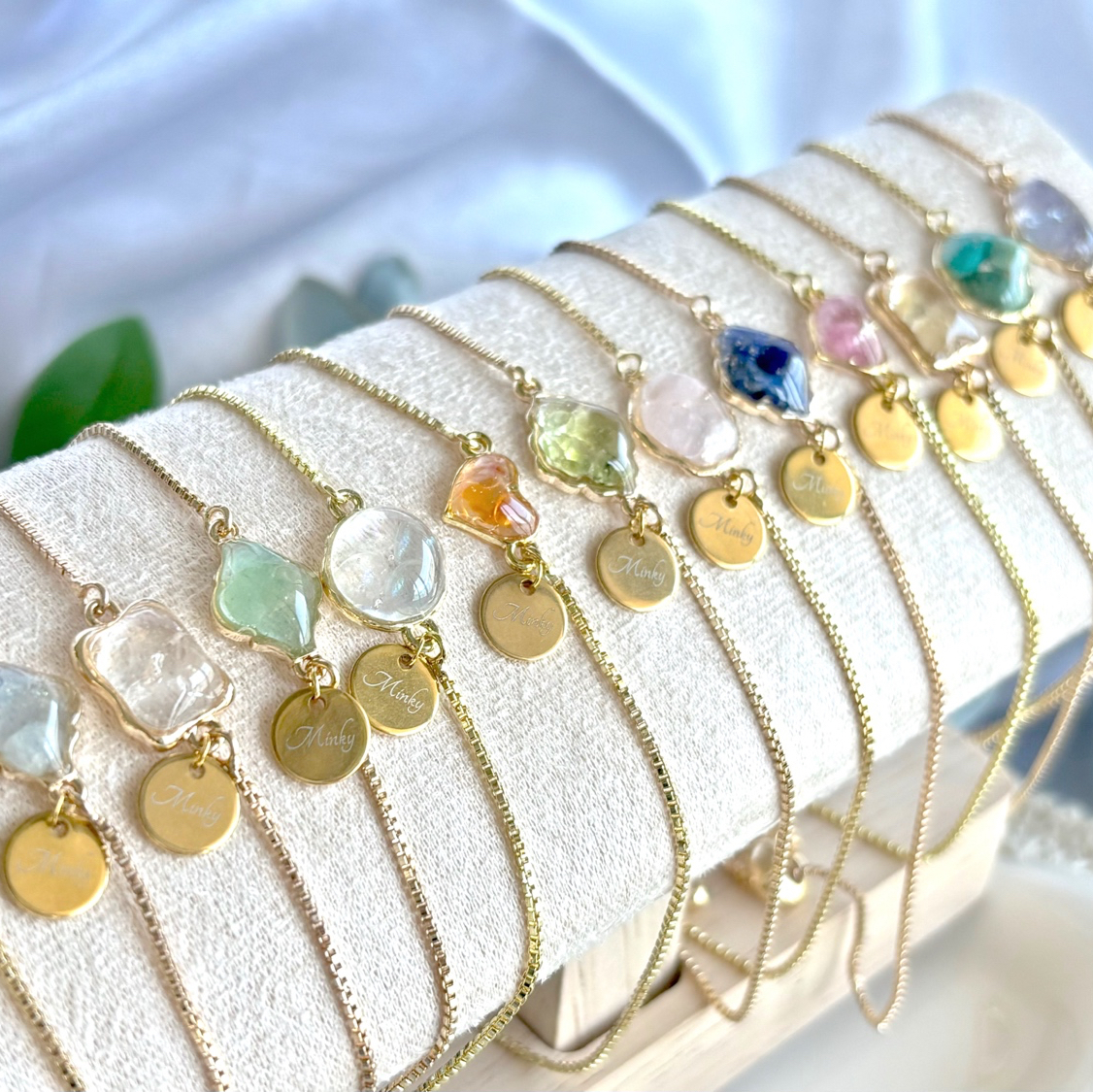 ❤️9月30日迄！❤️パワーストーンブレスレット/ハンドメイド！ パーツを作る】大人可愛い輝きと天然石のブレスレット/PandaHall