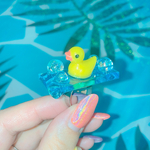 🫧🐥長方形のぷかぷかアヒルさんリング🐥🛁