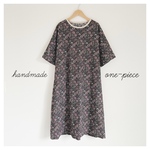 Grace🌿バックギャザーワンピース🌿ブラック