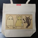 【訳アリセール】トートバッグ：メジェドTHE餅巾着Ⅱ