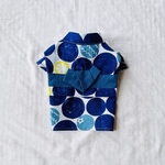 ペット浴衣★フルーツドット/ブルー