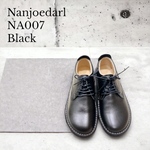 体に優しいコンフォートレザープレーントウ<Nanjoedarl>NA007 ／本革／ハンドメイド／外羽根／プレーン／狭い／甲薄／宮城興業製／高反発インソール／外反母趾／修繕修理／