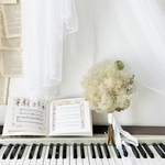 ☁️new price☁️ #2024SS-8 スモークツリーとかすみ草のスワッグ