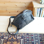 ECOPAK ブラック｜ハイカーナナメバッグ・S /登山・キャンプ・アウトドア・音楽フェス・ボディバッグ・ショルダーバッグ・防水・ウルトラライト・slowhike