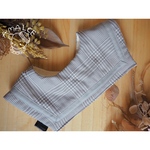 sailor bib♡…Gray GlenCheck [gray ribbon]