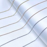【✴再販×9✴】オーダーメイド♪0.8ミリの小粒チェ－ン♪アレルギーフリー☆