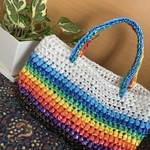 レインボー🌈カゴバック