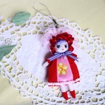 かわいいミニミニ文化人形ストラップ