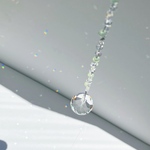 ビーズ紡ぎのミニサンキャッチャー  煌めきクリア　　531【クリスタル20mm】