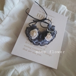 ハロウィンメイドカチューシャ🖤フリルレース◎ペット用アクセサリー