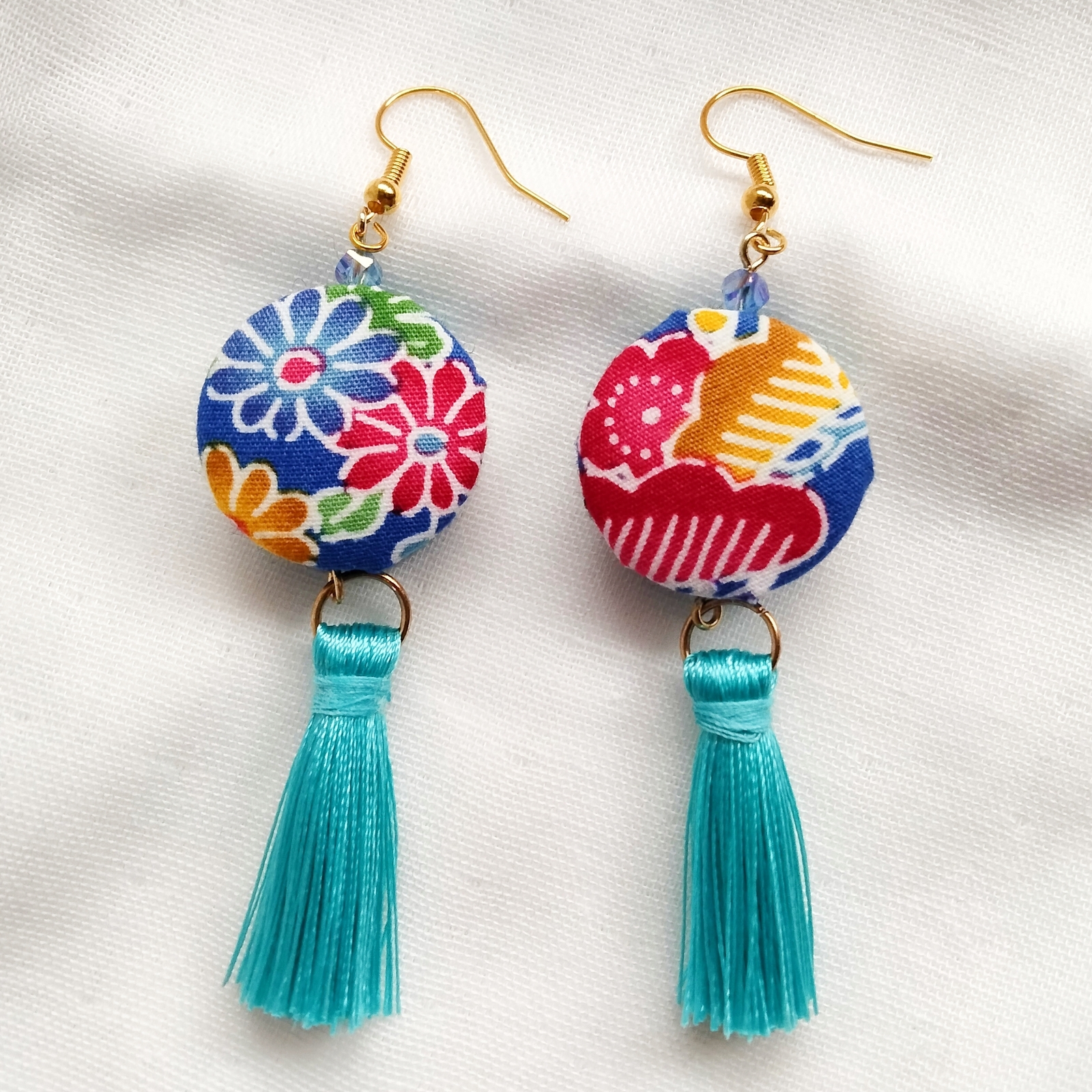 CONOCO ピアス 沖縄 紅型モチーフ アクセサリー