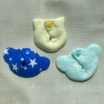 アニマル胃ろうカバー（くま、ねこ）3個セット