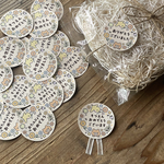 くまさんのお祝いシール(中)      ＊ 卒園  入園  進級   そつえんおめでとう おめでとうシール  ありがとうシール  幼稚園   保育園   保育士