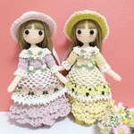 ✿hanamami2007様専用  着せ替えあみぐるみ女の子